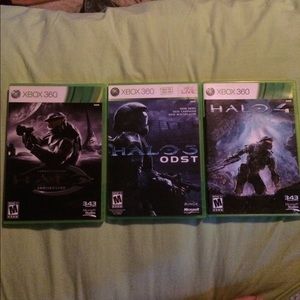 Halo 1,3,4