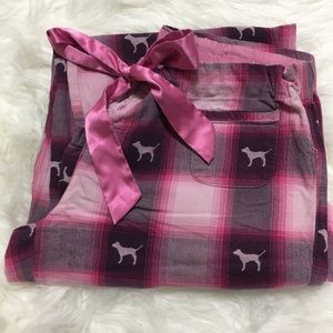 Pink VS pajama pants
