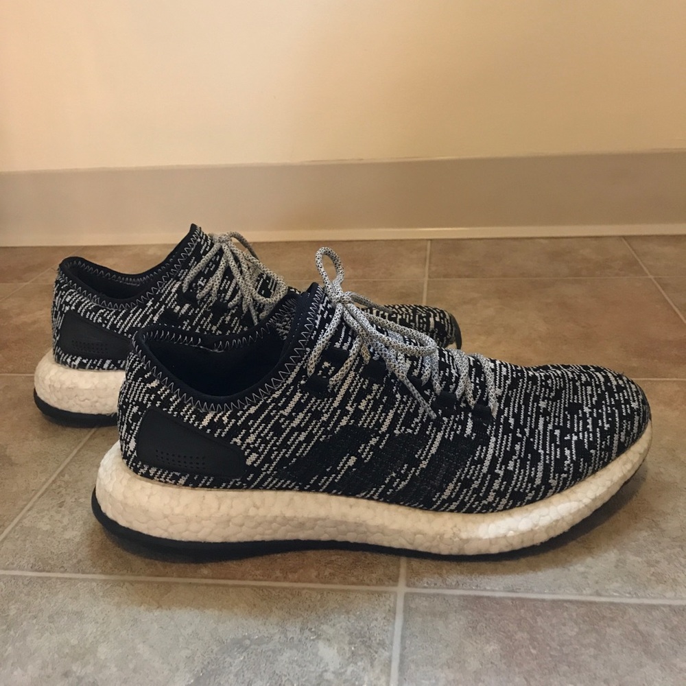 Adidas Pure Boost Black/White