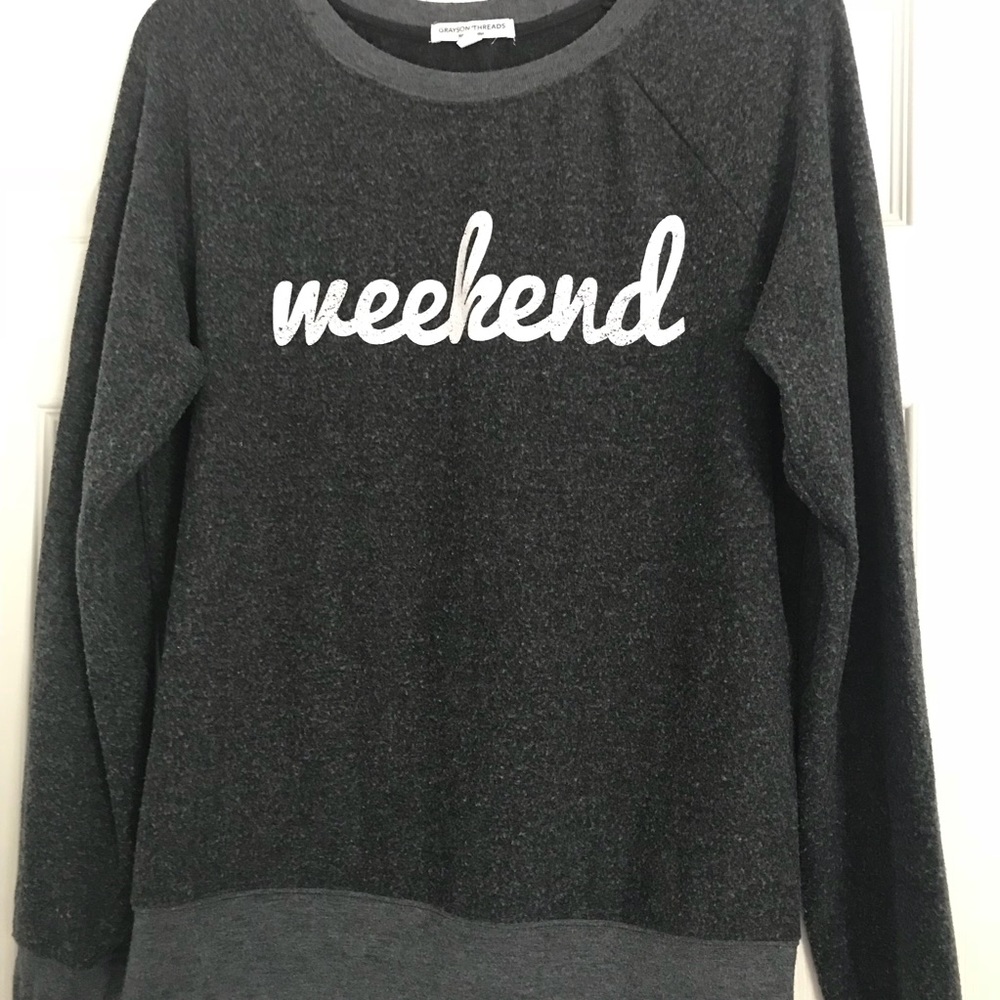 🦄 Gray Weekend Sweatshirt