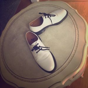 Dr. Martens 1461 White Leather Oxfords
