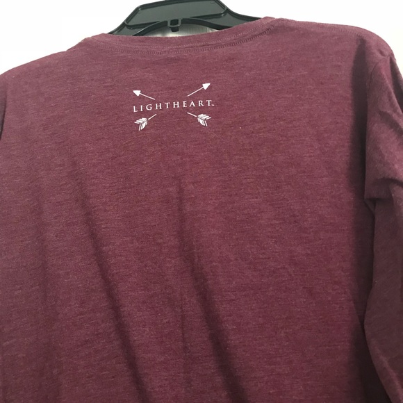 🦄 Maroon Long Sleeve Shirt - Picture 2 of 3