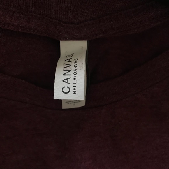 🦄 Maroon Long Sleeve Shirt - Picture 3 of 3