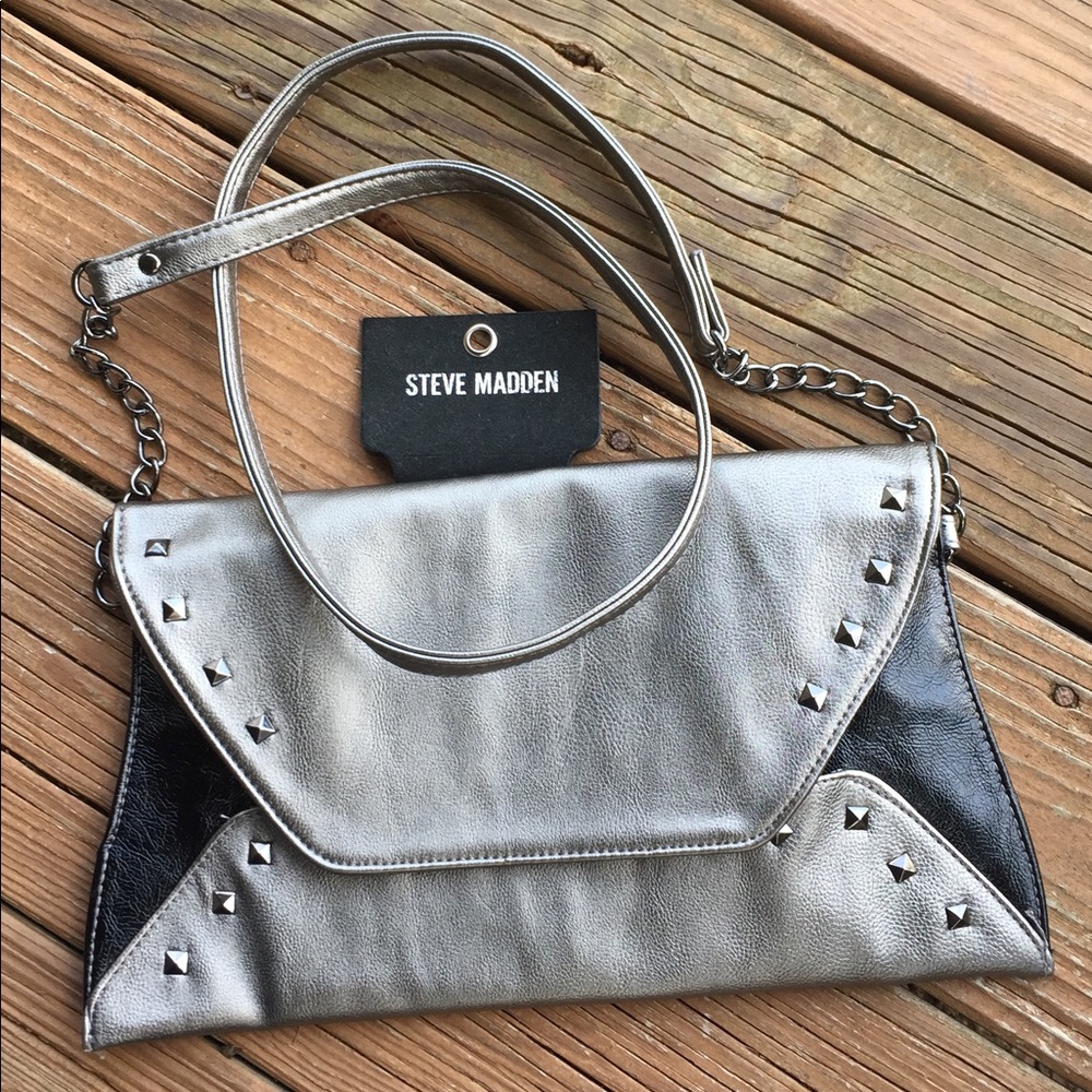 NEW Steve Madden Stunning Crossbody Foldover Bag