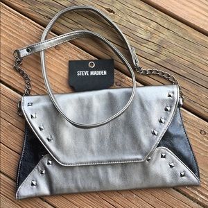 NEW Steve Madden Stunning Crossbody Foldover Bag