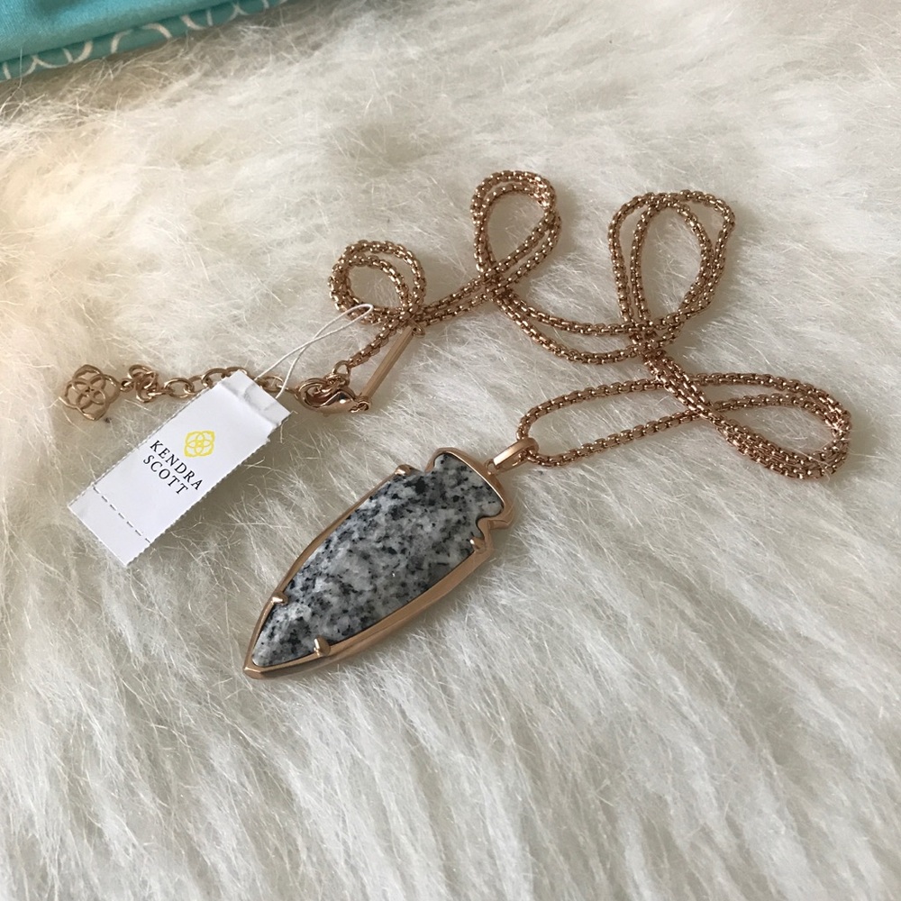 Gray Granite Kimmy necklace