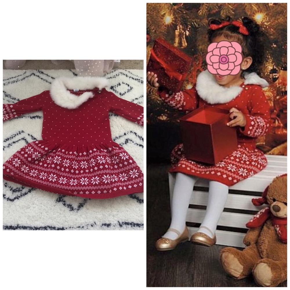 Red Christmas dress