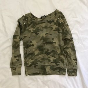 camo sweater
