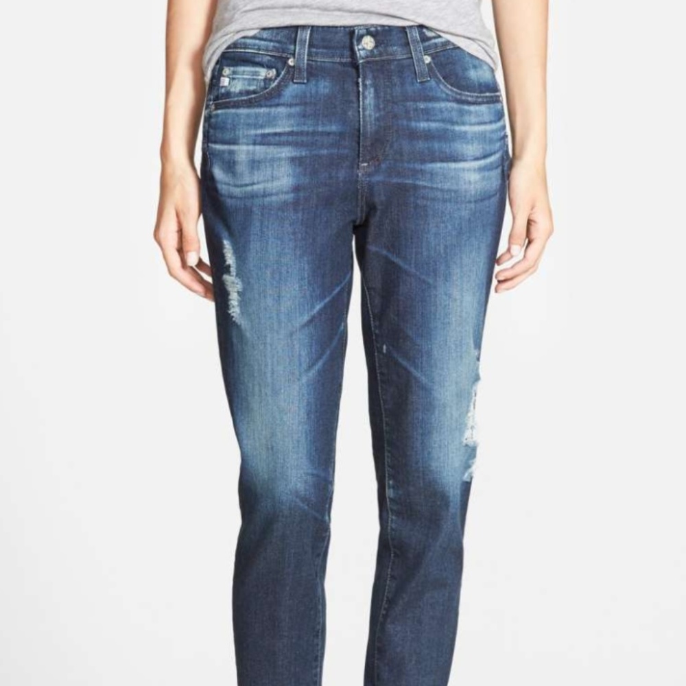 AG Jeans The Beau boyfriend jean in 7 years Ripped