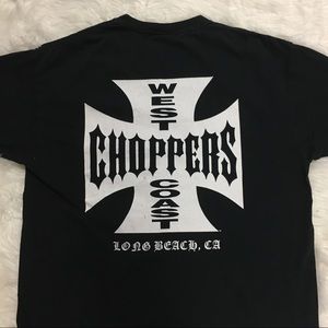 West Coast Choppers t-shirt, black, extra large