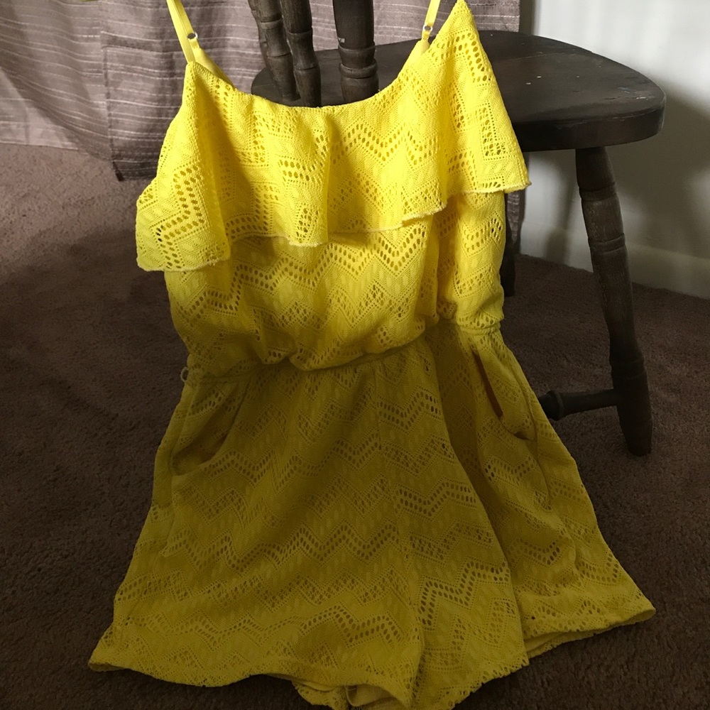 Yellow Romper