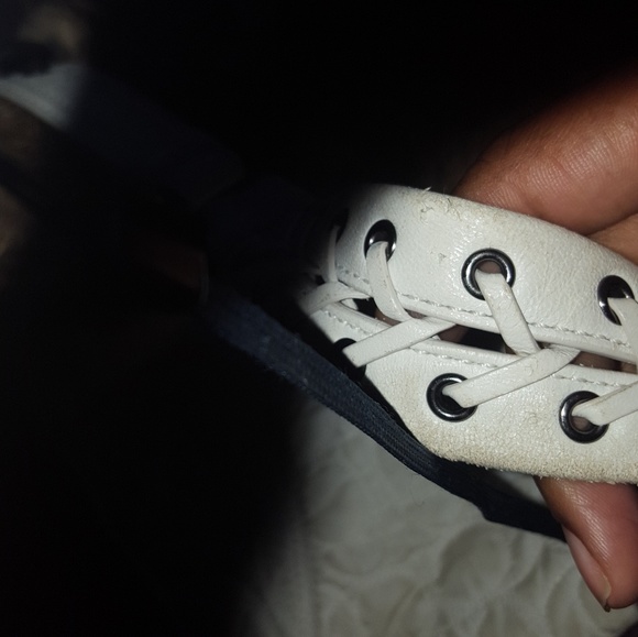 Coach | Bags | White Coach Nylon Rabbit Fur Purse | Poshmark