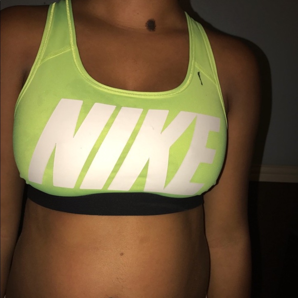 Like Green Nike Bra