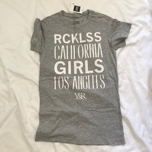 young and reckless tee