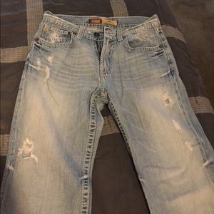 Big star boot cut jeans