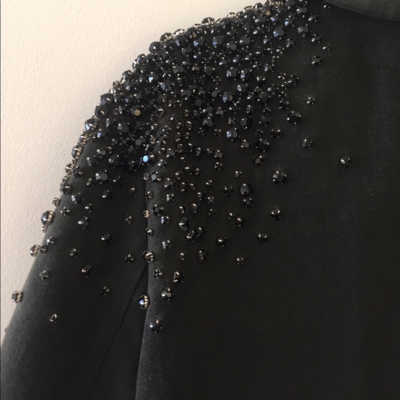 Haute Hippie oversized boyfriend embellished coat - Picture 6 of 7