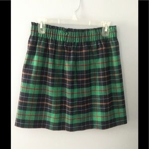 J Crew Plaid Skirt