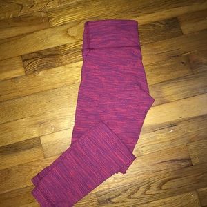 Lululemon wunder under crops size 2