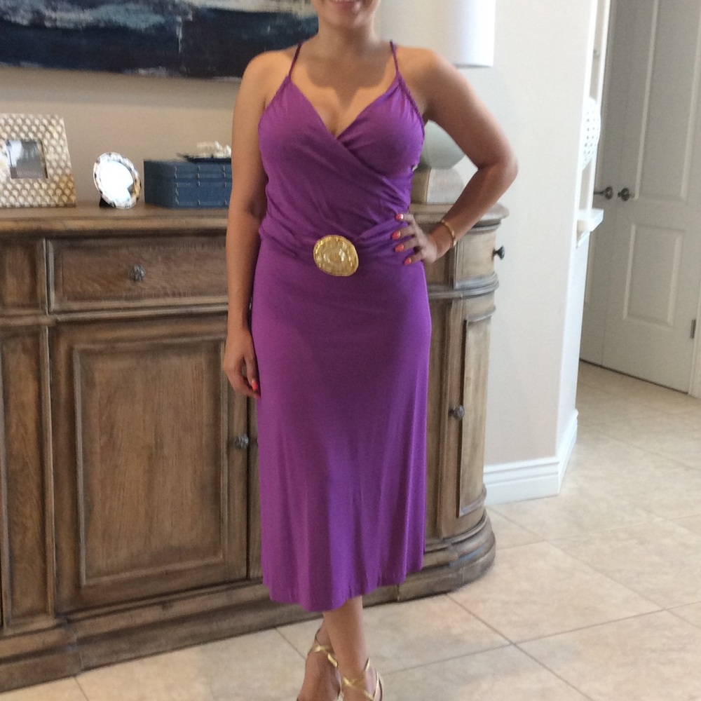 Violet dress