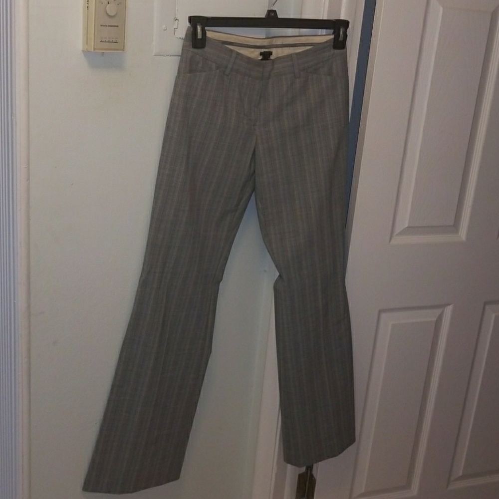 Gray and Blue Slacks