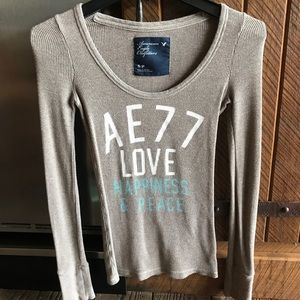 Long sleeve American Eagle T-shirt