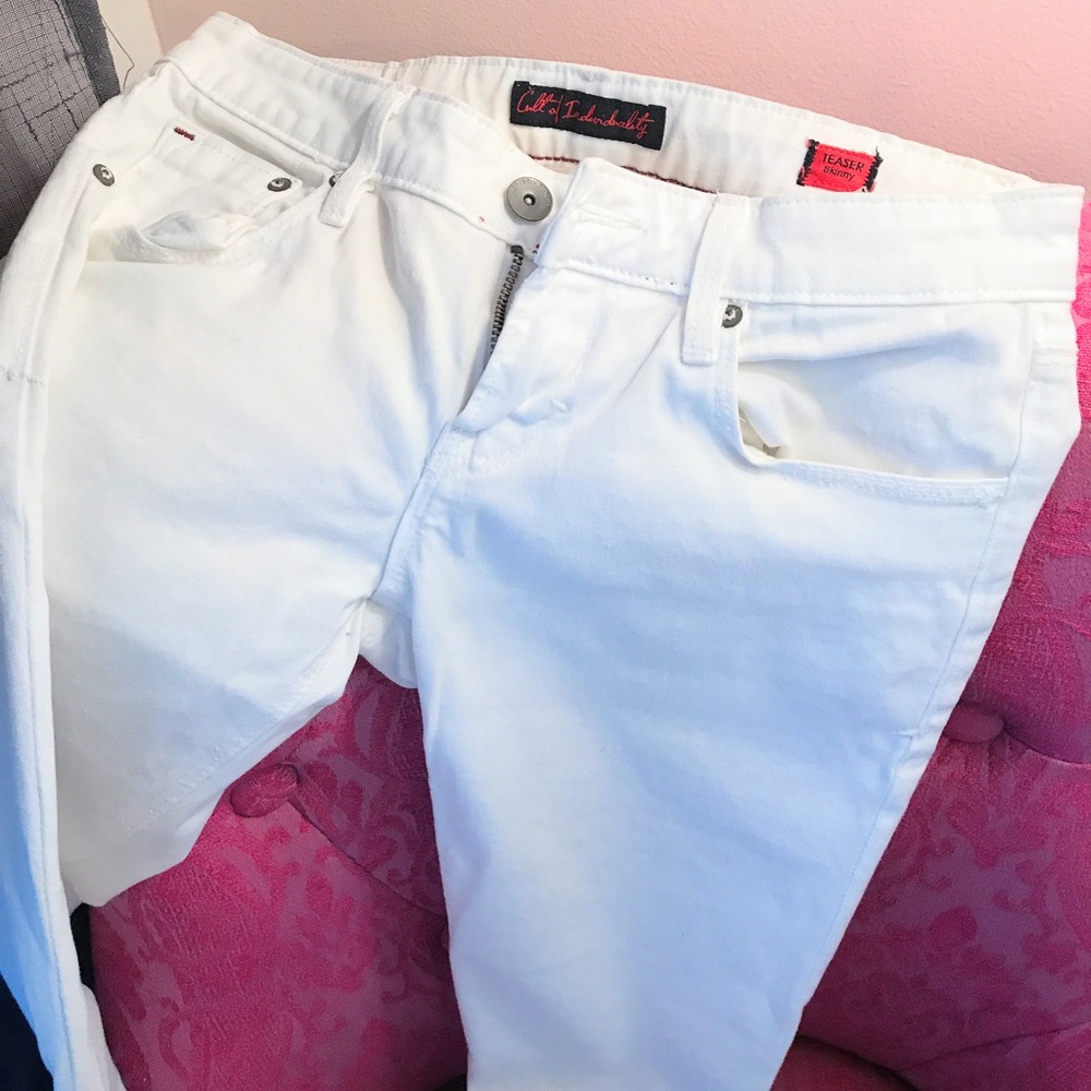 White jeans