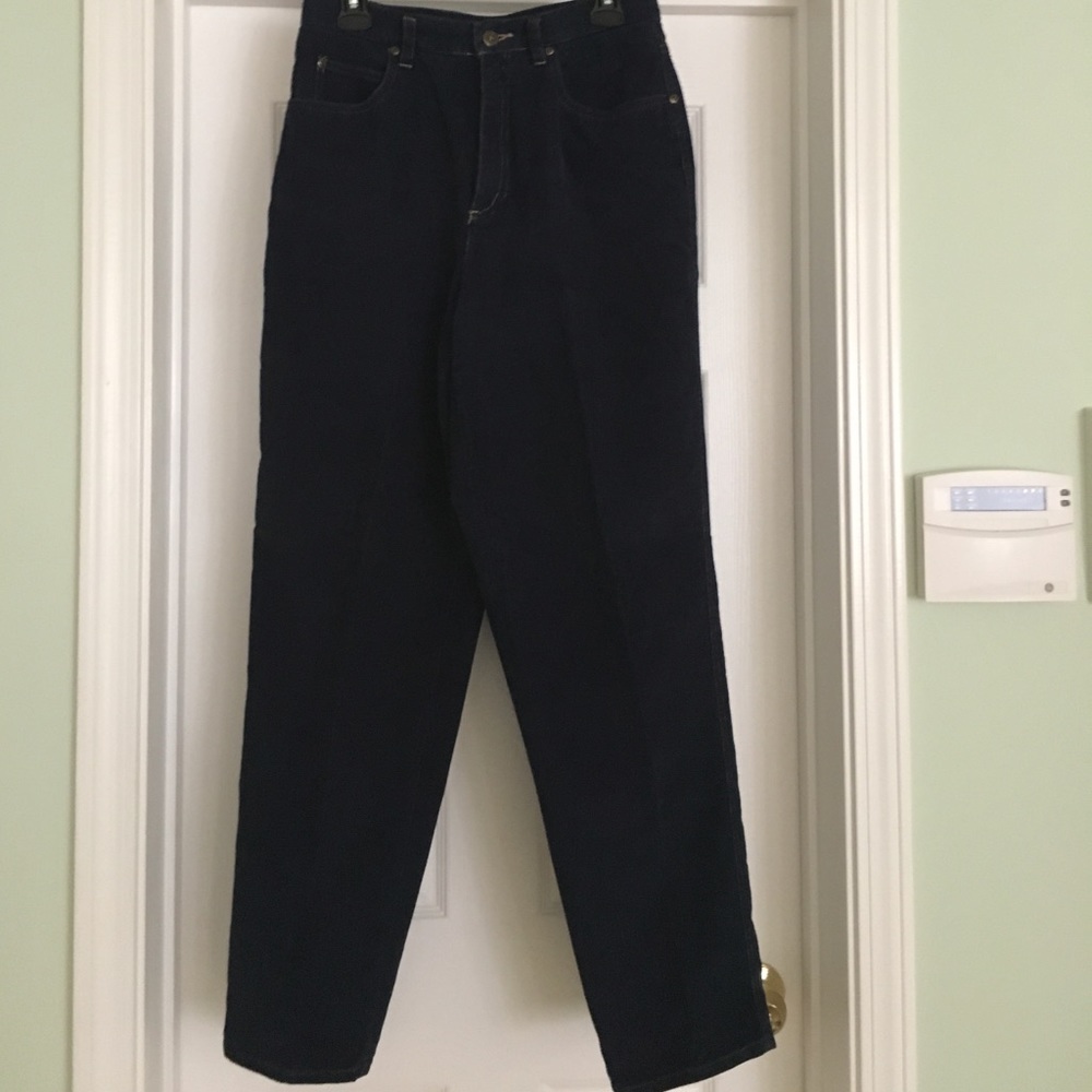 Lizwear authentic blue corduroy jeans, size 10.