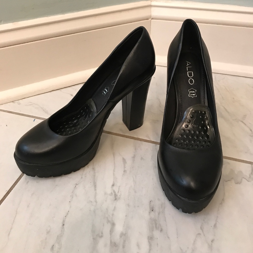 Black heels