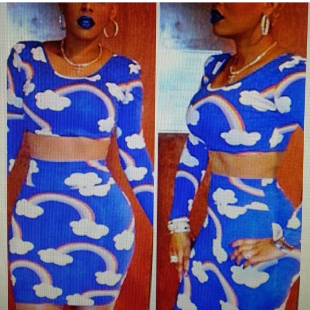 2 PIECE SKIRT SET