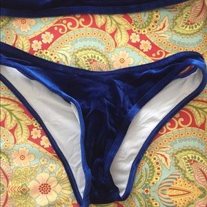 Velvet bikini set