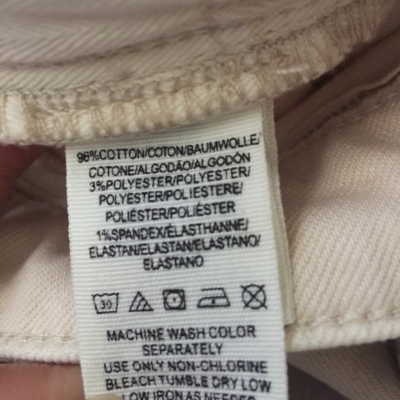 Free people crop yellow jeans size W24 - Picture 6 of 8