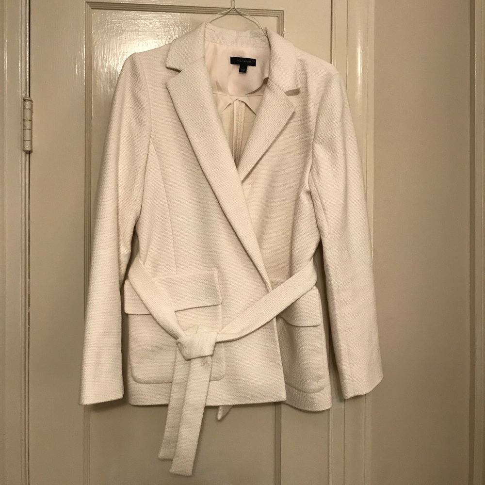 White Ann Taylor Jacket