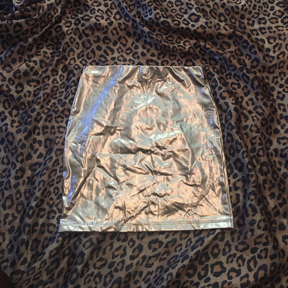 Gold Party Skirt