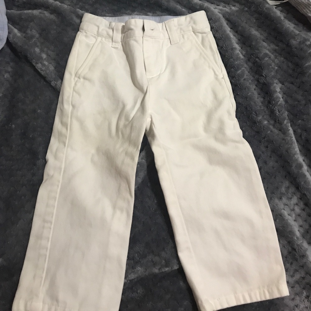 Janie and jack white pants