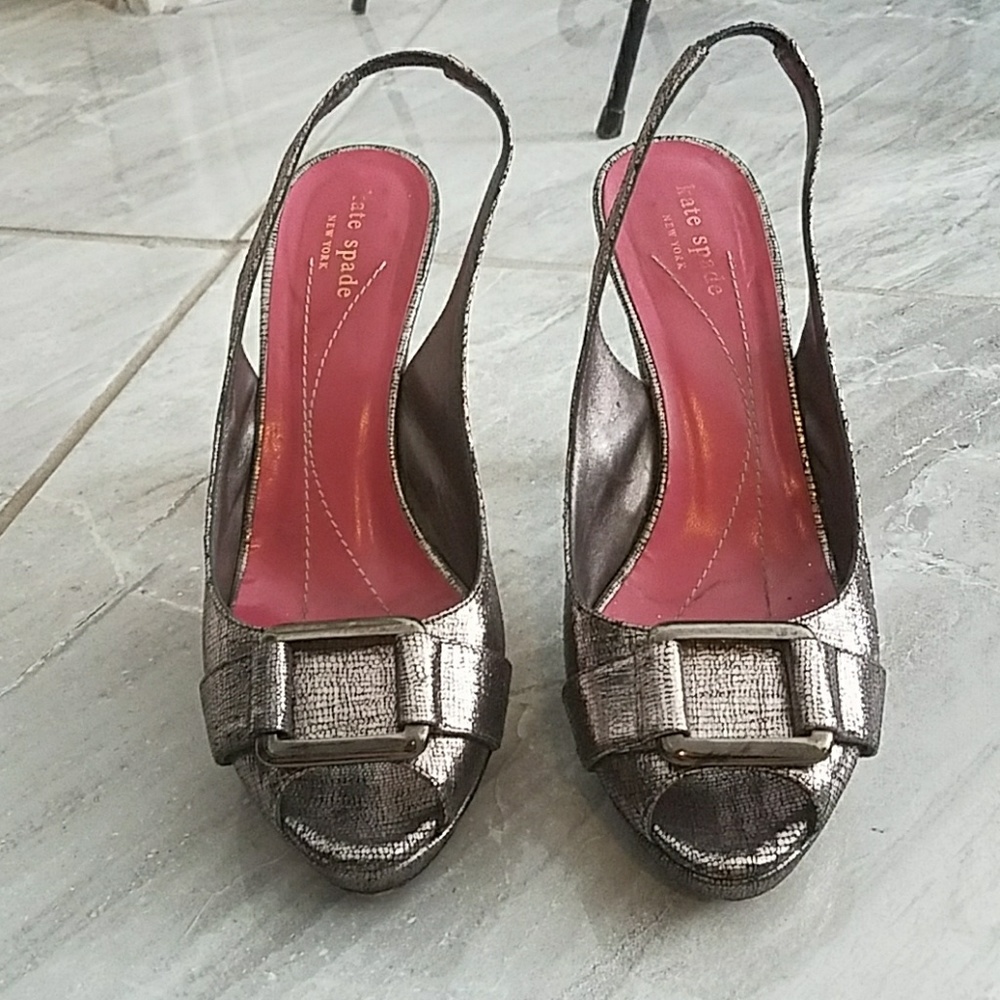 Kate Spade sling-back heels