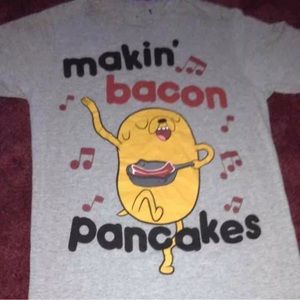 Adventure Time Jake Pancakes Song Shirt