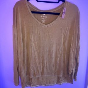 American Eagle Soft & Sexy 3/4 Sleeve Shirt