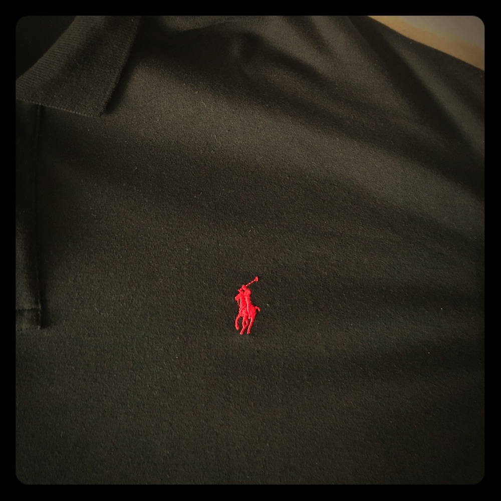XXL Black Ralph Lauren Polo/Red Horse