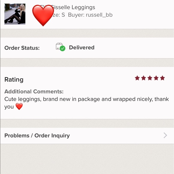 LAST ONE!!!  Gisselle Leggings - Picture 6 of 6