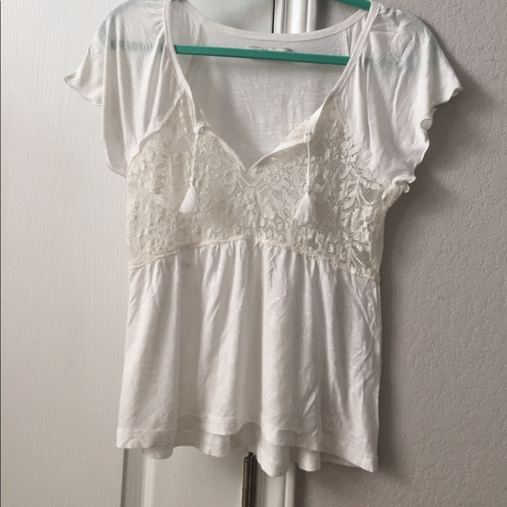 Kids white top