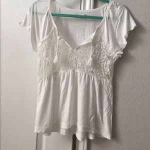 Kids white top