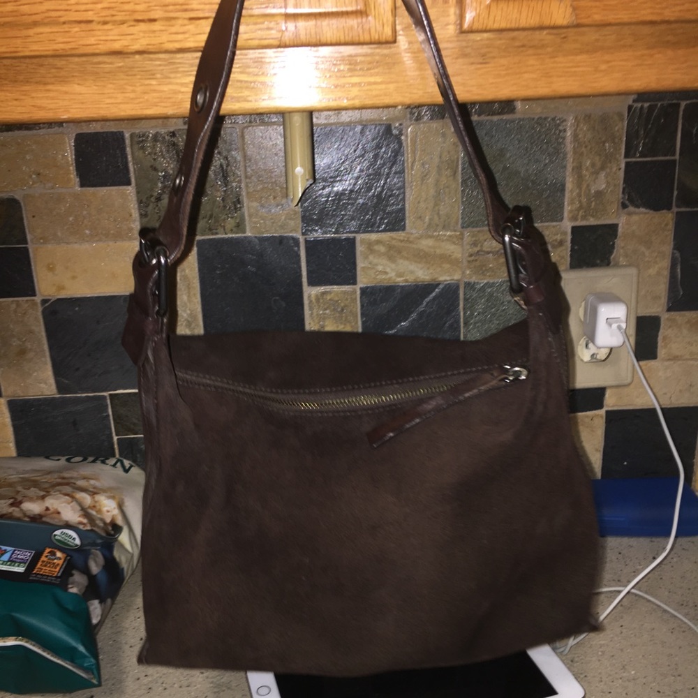 Banana republic Suede purse