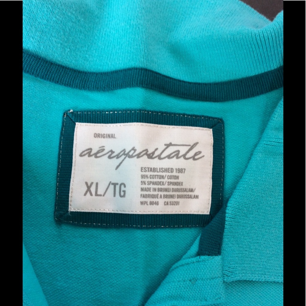 Turquoise polo - Picture 2 of 3