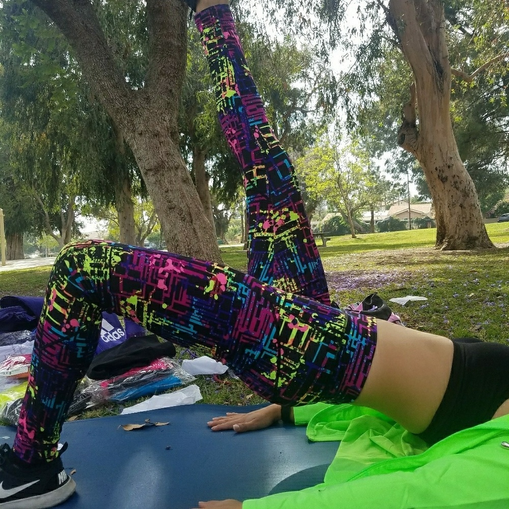 Two piece gym outfit