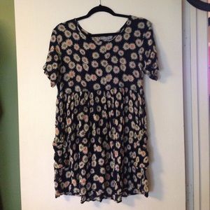 Short sleeve tunic dress