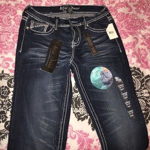 Slim boot jeans