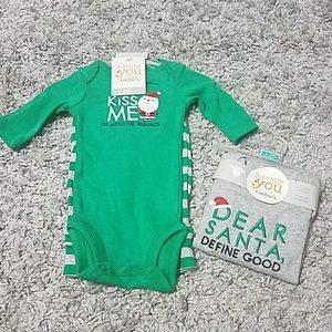 Ⓜ️NEW! Carter's 2 Piece Set + 1 BodySuit