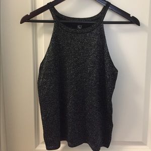 Sparkly/shimmery tank top