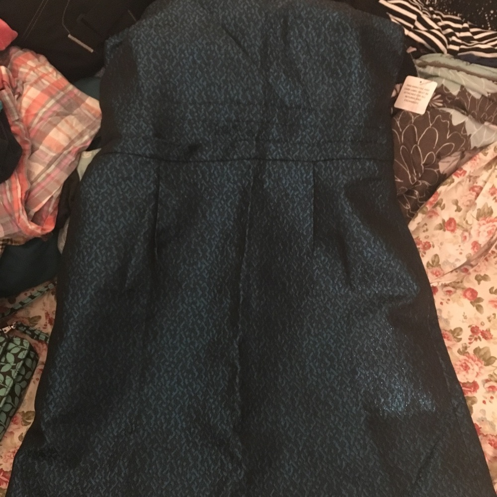 Justfab strapless cocktail dress