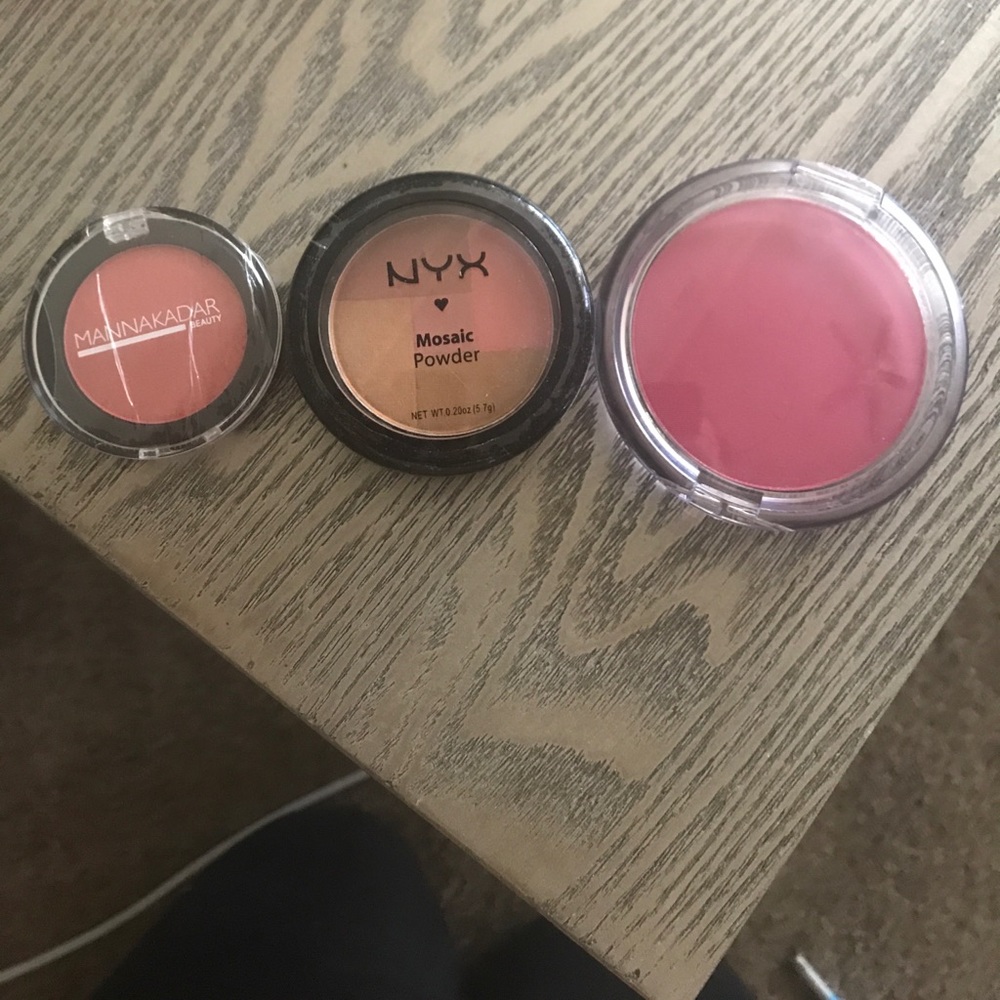 Blushes- NYX, OFRA, Mannakadar